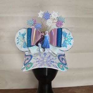 Disney Frozen Mickey Ears Visor Hat